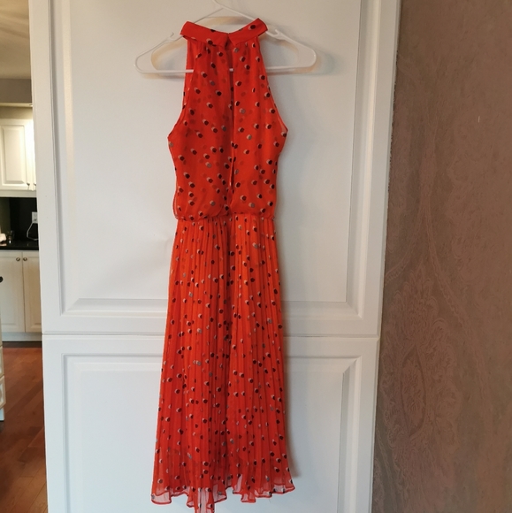 Karen Millen Polka Dot pleated dress - Picture 6 of 7